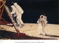 the final impossibility man s tracks on the moon Norman Rockwell